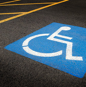 image of a parking space